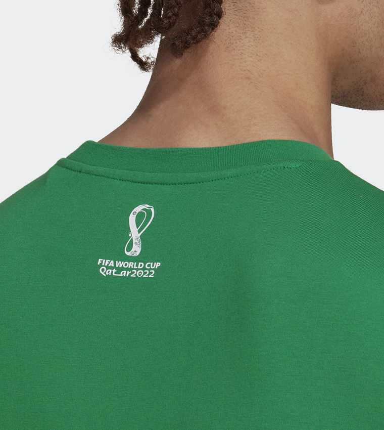 Buy Adidas FIFA World Cup 2022 Mexico T Shirt In Green 6thStreet Qatar