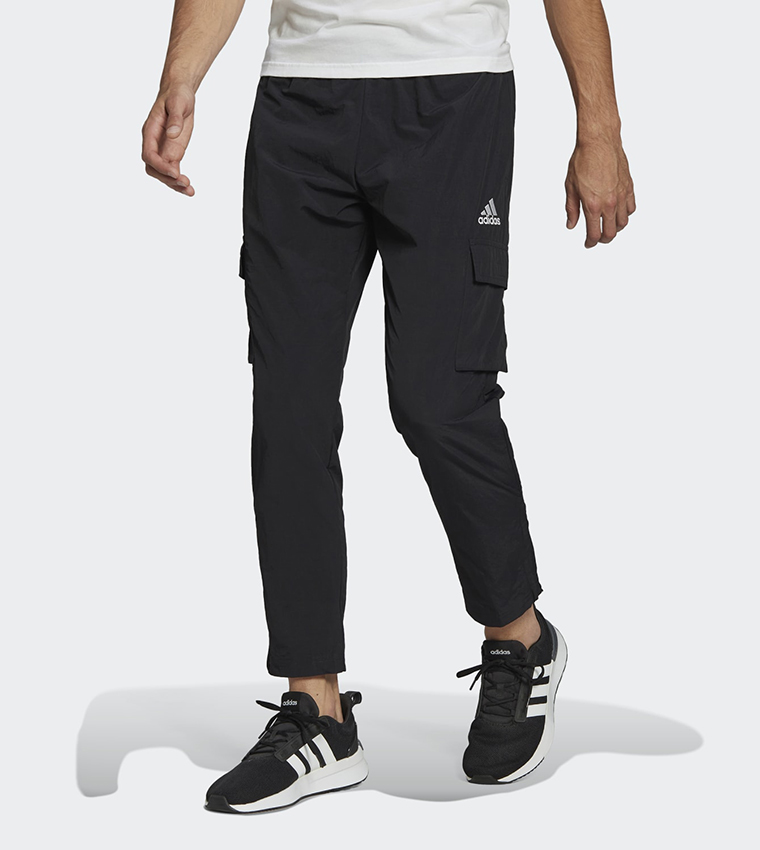 Essentials Small Logo Woven Ankle Length Cargo Pants