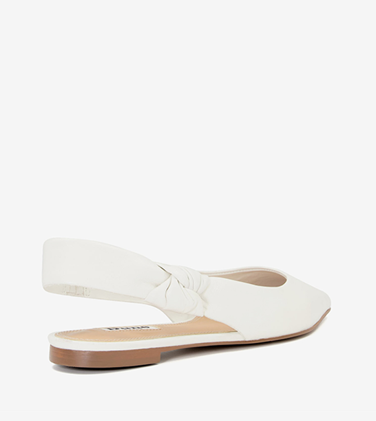HEIGHTEN Pointed Toe Slingback Flats