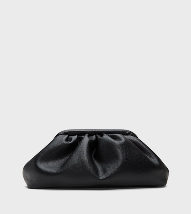 HELENAA Textured Clutch Bag