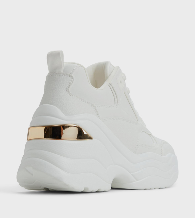 HELYNNE Lace-Up Chunky Sneakers