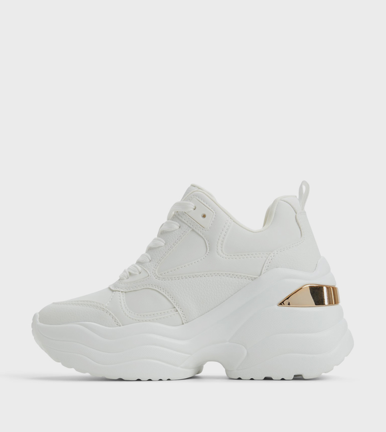 HELYNNE Lace-Up Chunky Sneakers