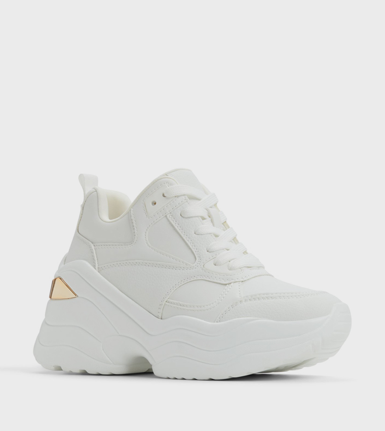 HELYNNE Lace-Up Chunky Sneakers