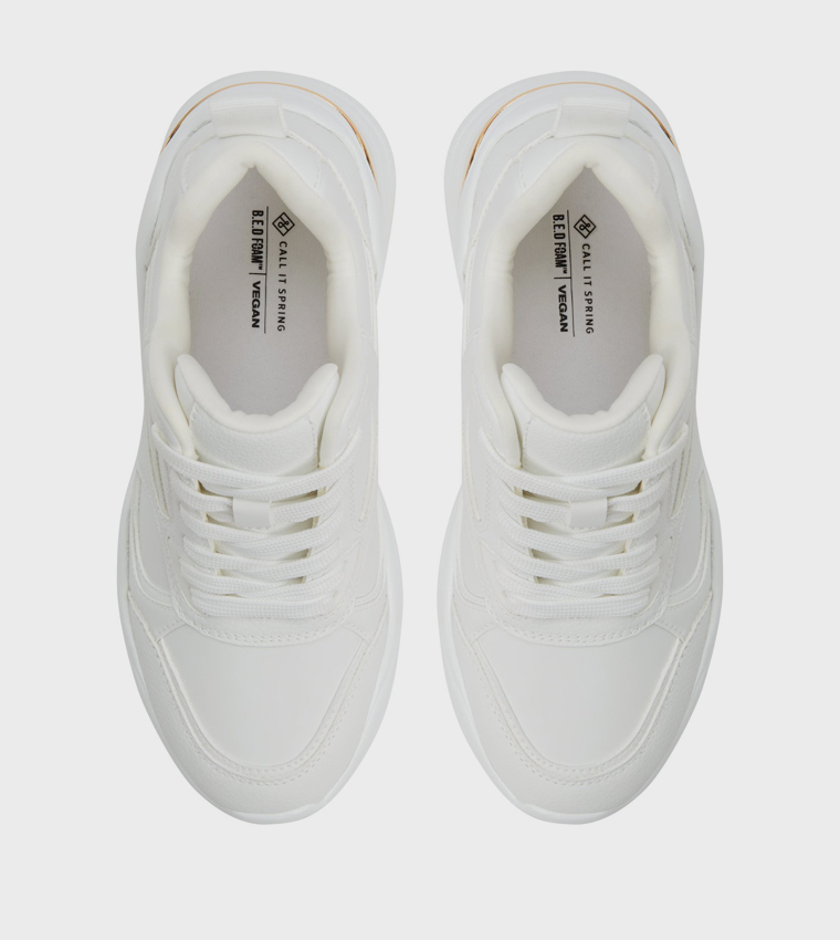 HELYNNE Lace-Up Chunky Sneakers