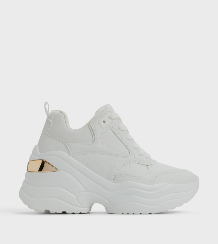 HELYNNE Lace-Up Chunky Sneakers