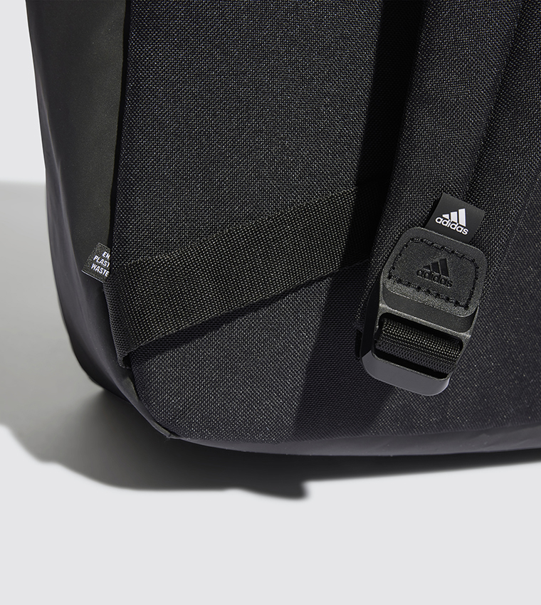 Logo Detail Zippered Backpack