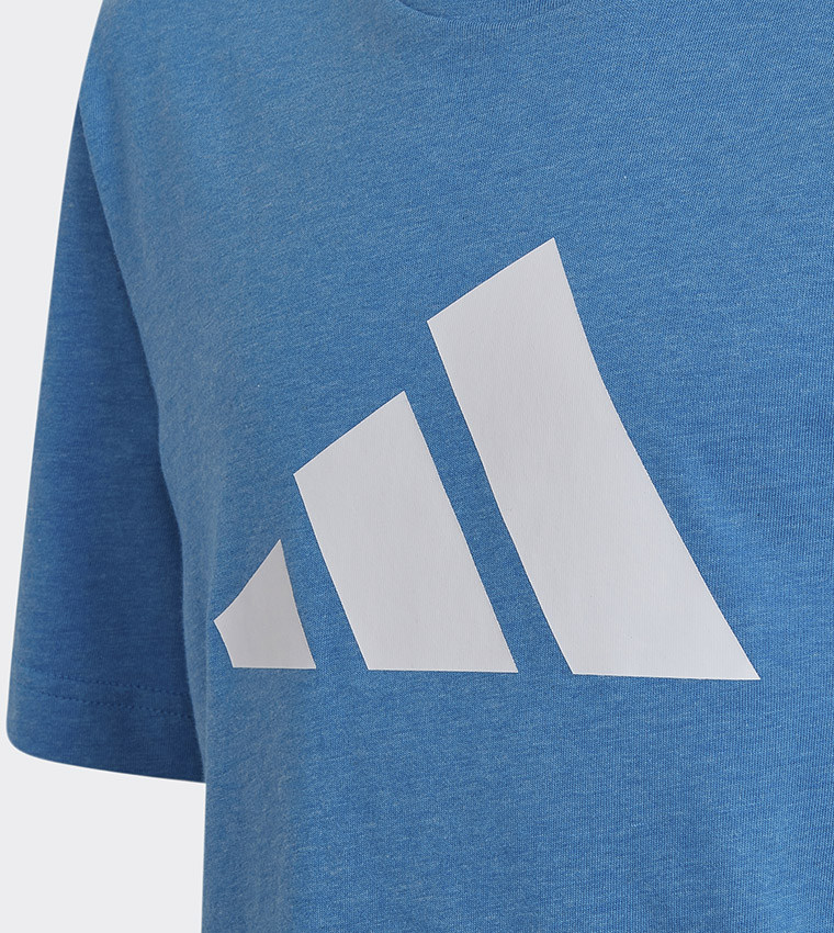 Buy Adidas Future Icons 3 Stripes Logo T Shirt In Blue | 6thStreet Qatar