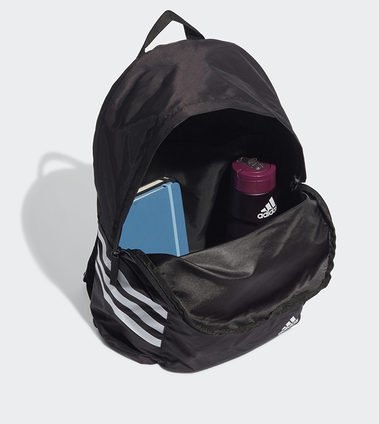 Buy Adidas Classic Future Icon Stripes Backpack In Black