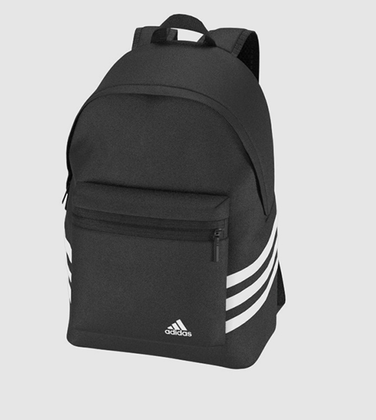Buy Adidas Classic Future Icon Stripes Backpack In Black
