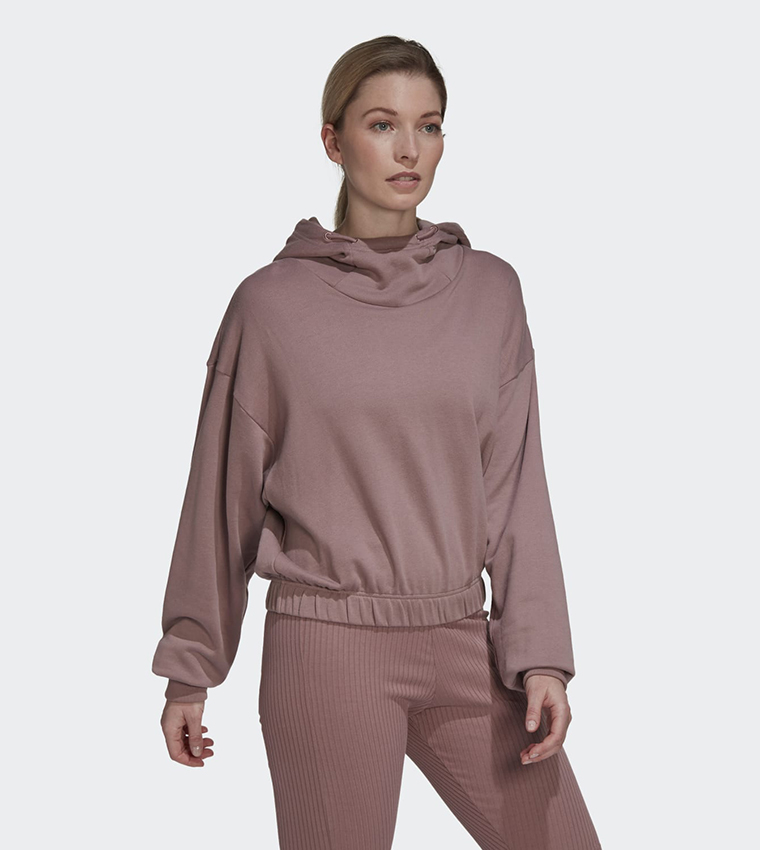 Studio Lounge Cropped Hoodie