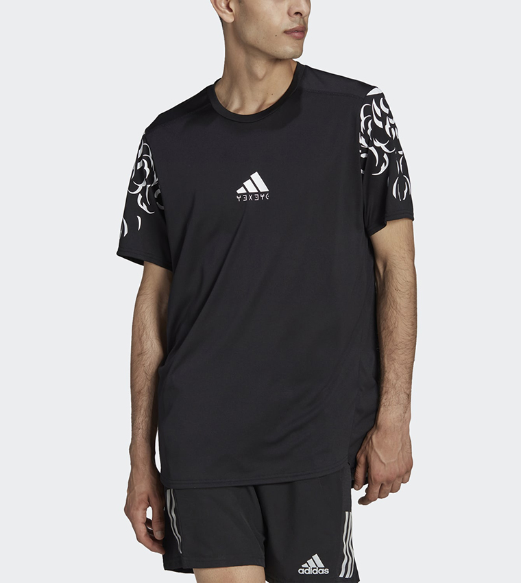 Buy Adidas Marvel Black Panther 2 Graphic Running T Shirt In Black 6thStreet Bahrain