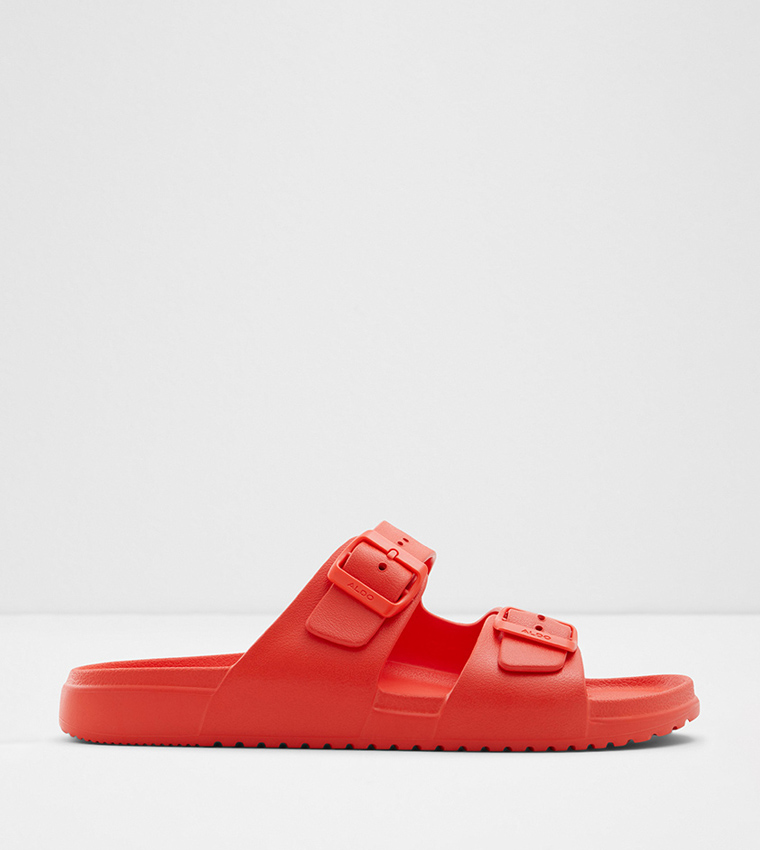 Buy Aldo Hideo Buckle Strap Casual Sandals In Red 6thStreet Qatar