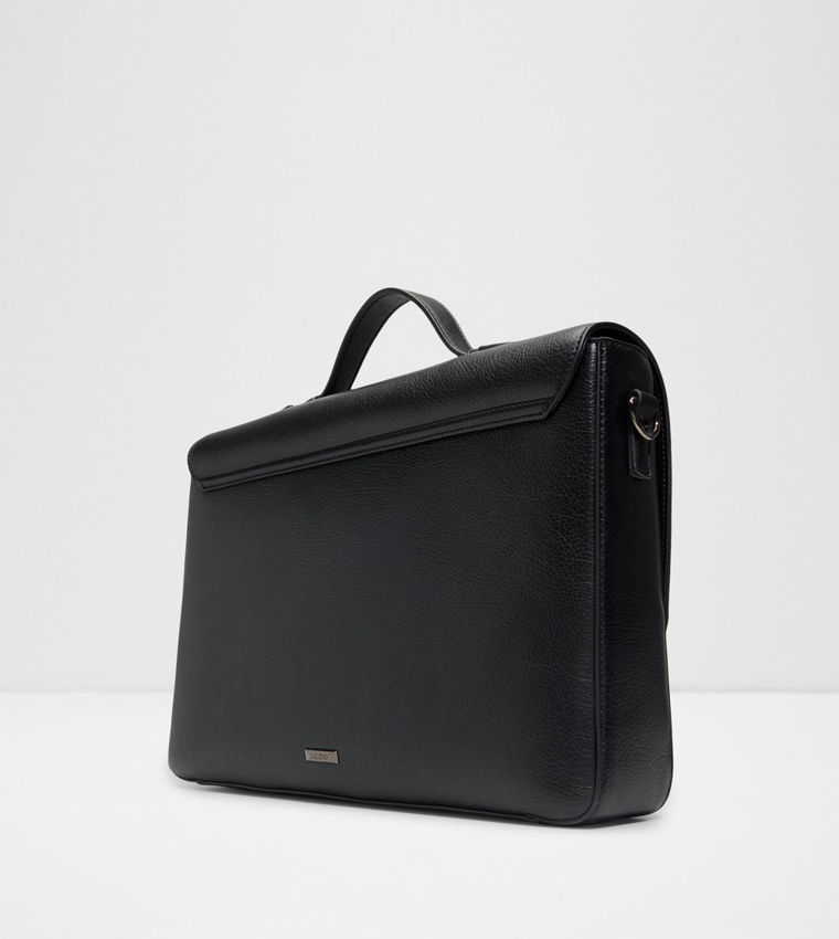 HILDEBRAD Textured Flap Laptop Bag