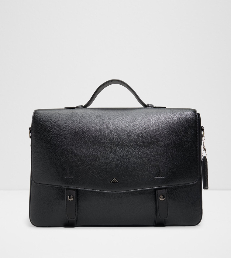 HILDEBRAD Textured Flap Laptop Bag