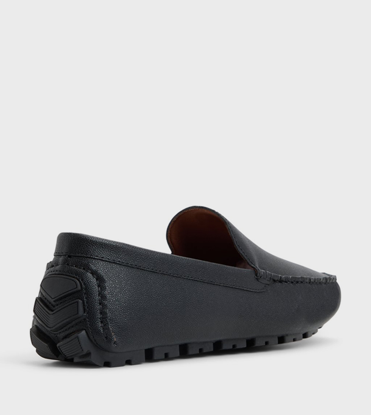 HILL Textured Slip-On Loafers