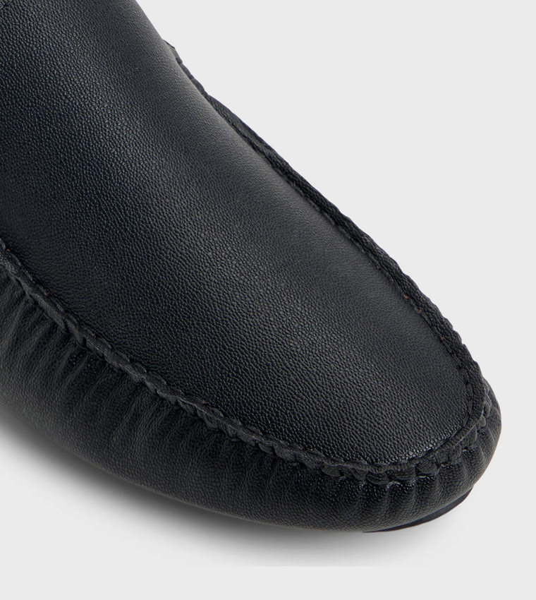 HILL Textured Slip-On Loafers