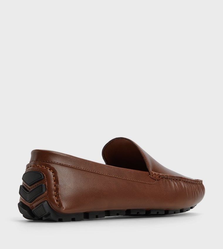 HILL Textured Slip-On Loafers