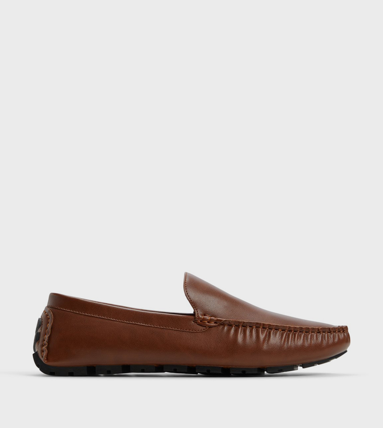 HILL Textured Slip-On Loafers