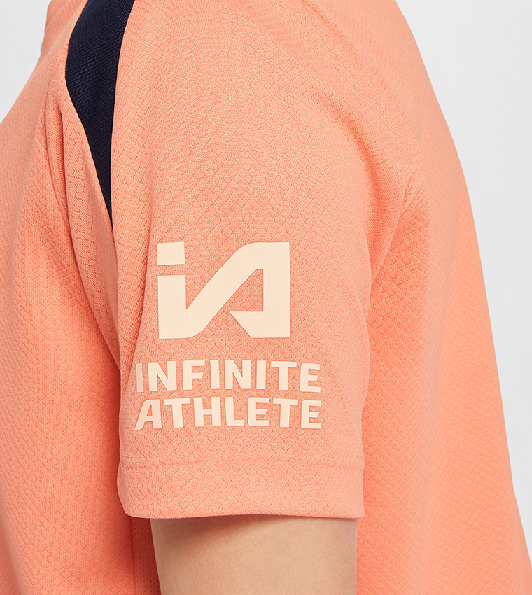 Logo Detail Short Sleeves Active T-Shirt