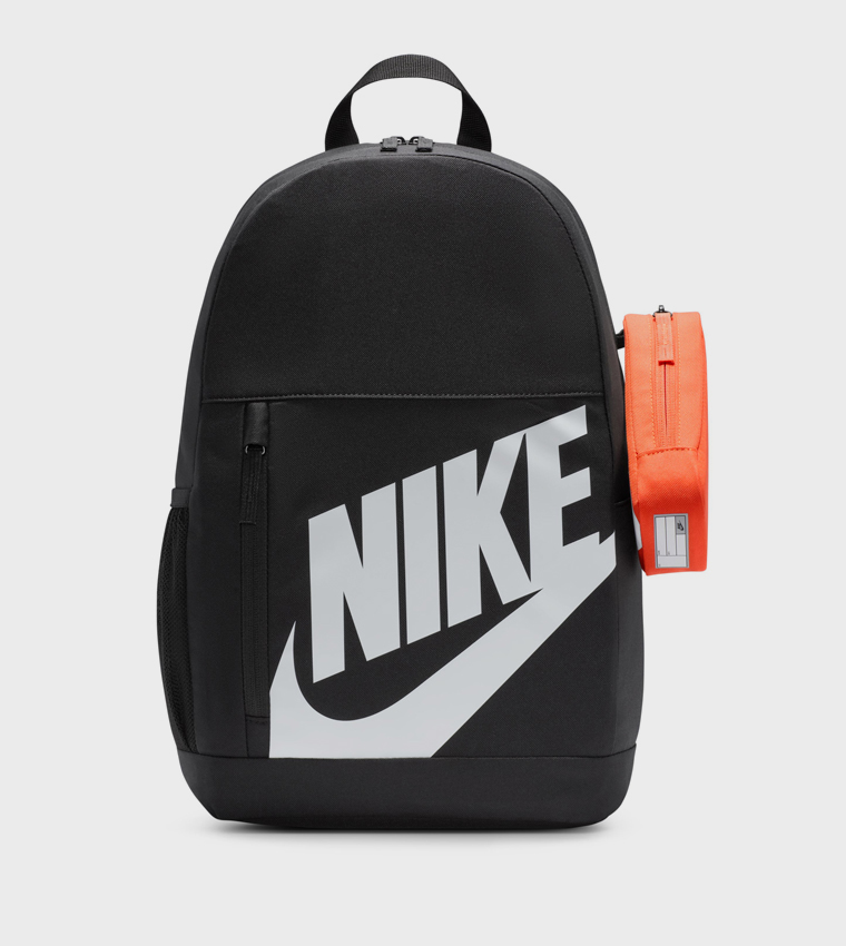 Logo Printed Backpack with Pencil Case