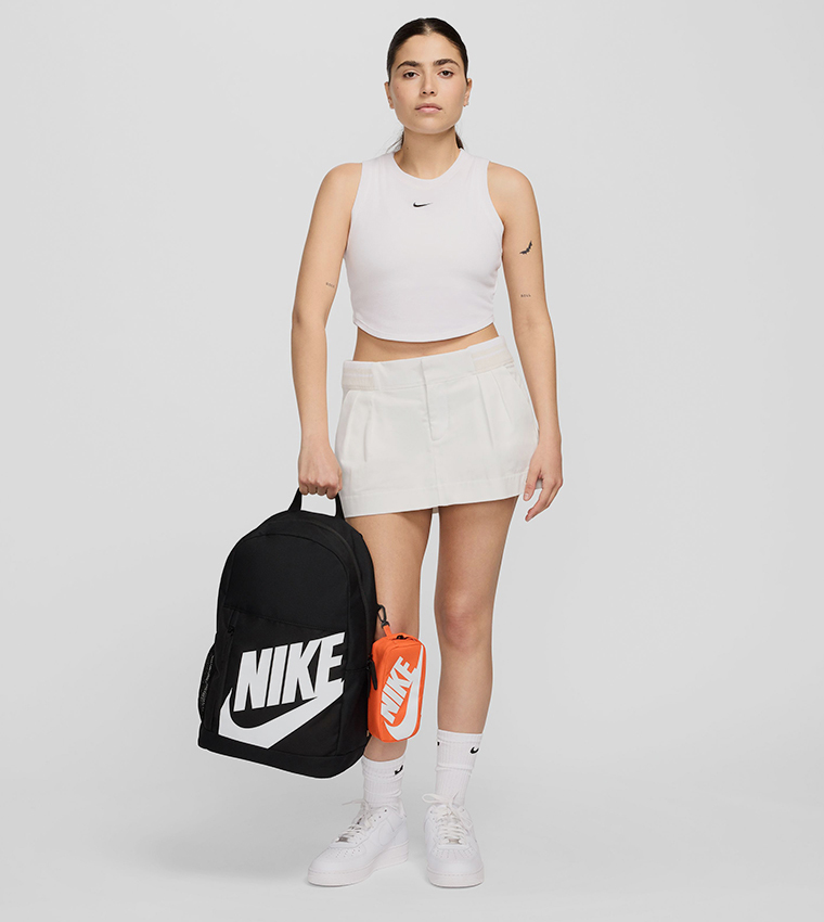 Logo Printed Backpack with Pencil Case