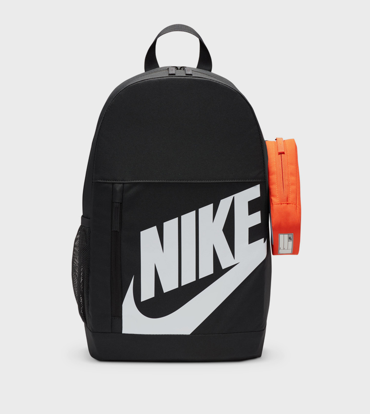 Logo Printed Backpack with Pencil Case