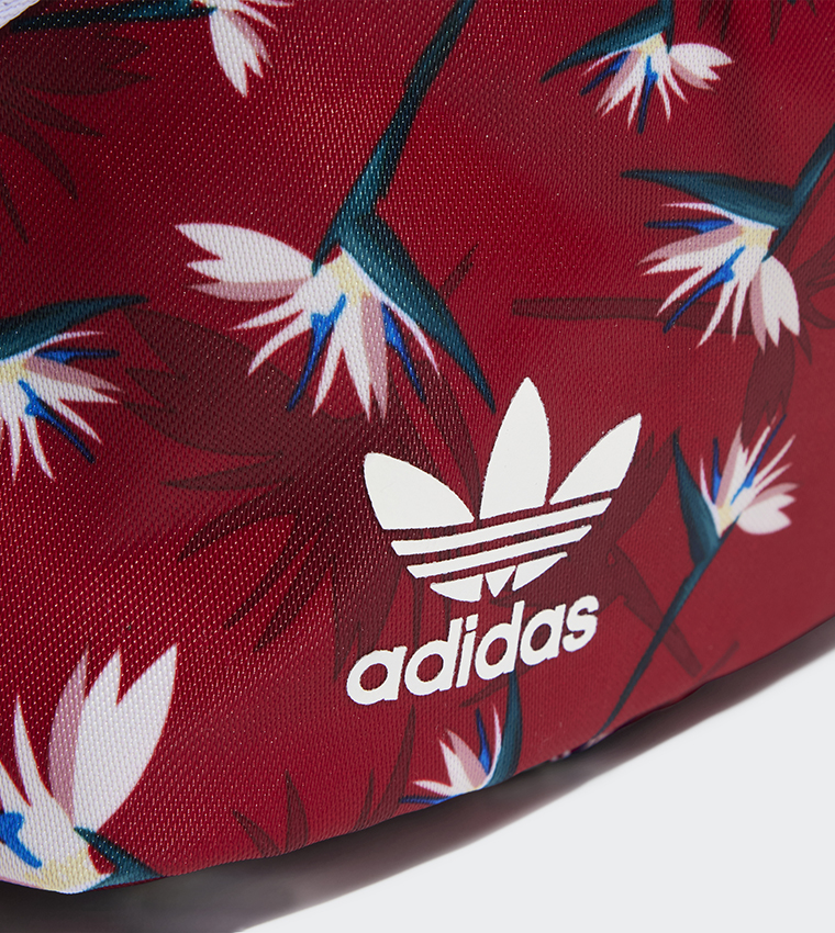 Buy Adidas Thebe Magugu Mini Bucket Backpack In Red  display picture 2
