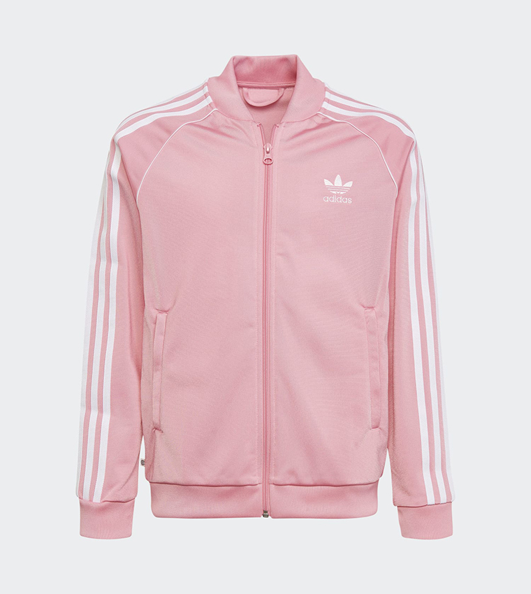 Buy Adidas Adicolor SST Track Jacket In Pink | 6thStreet Saudi Arabia