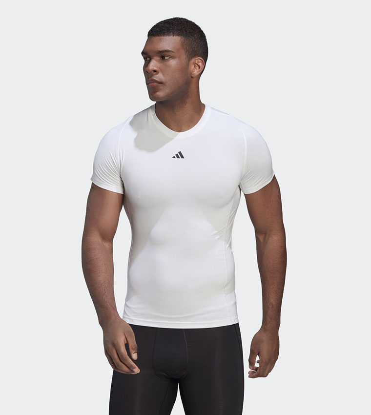 Adidas techfit white on sale