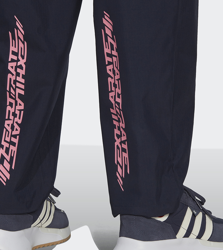 Logo Printed Elasticated Waist Trackpants
