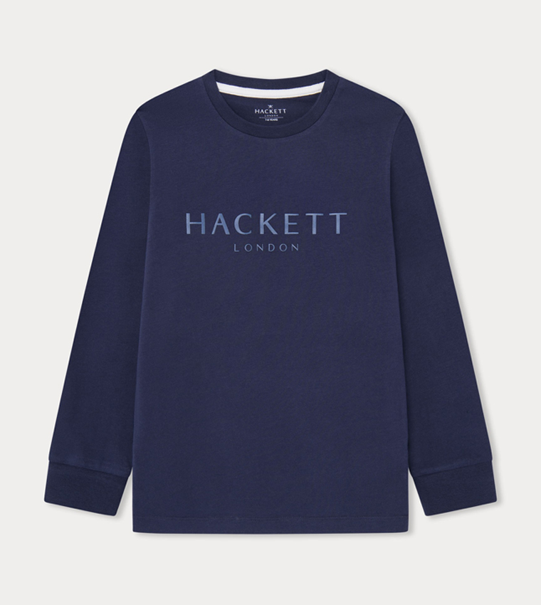 Logo Printed Long Sleeves T-Shirt