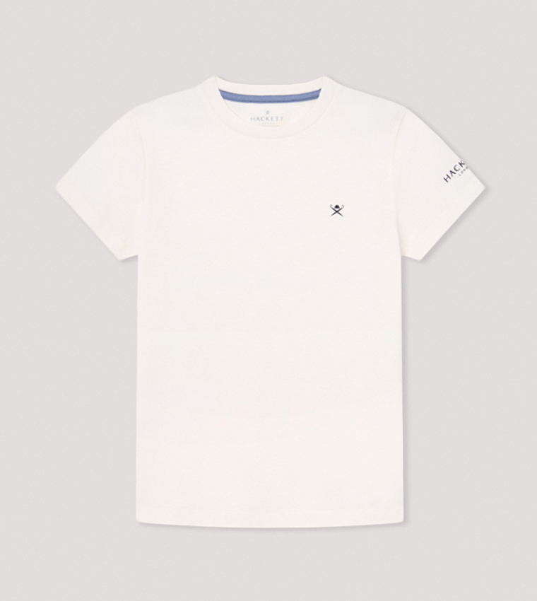 Embroidery Detail Short Sleeves T-Shirt