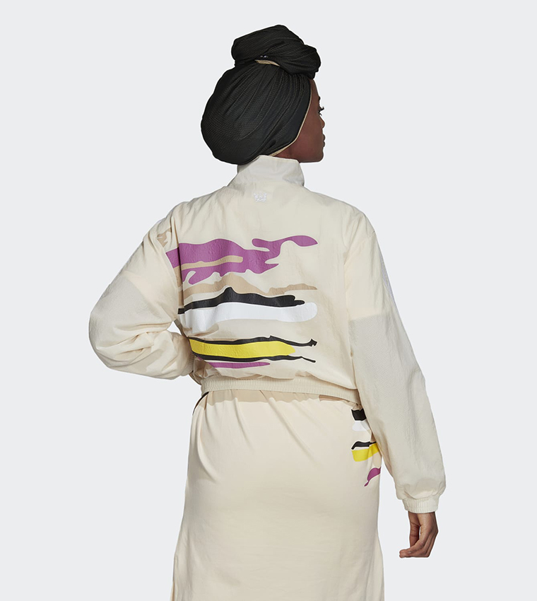 Printed Regular Fit Track Top