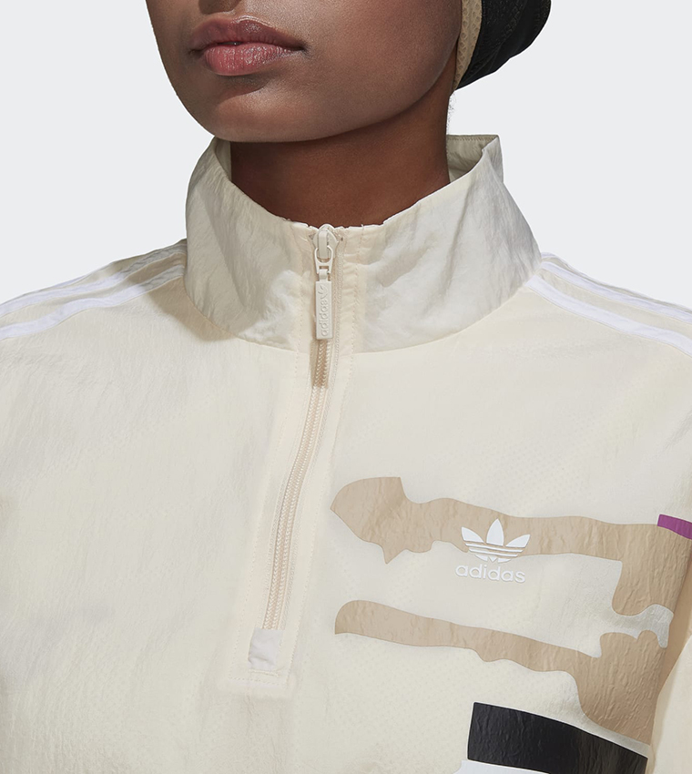 Printed Regular Fit Track Top