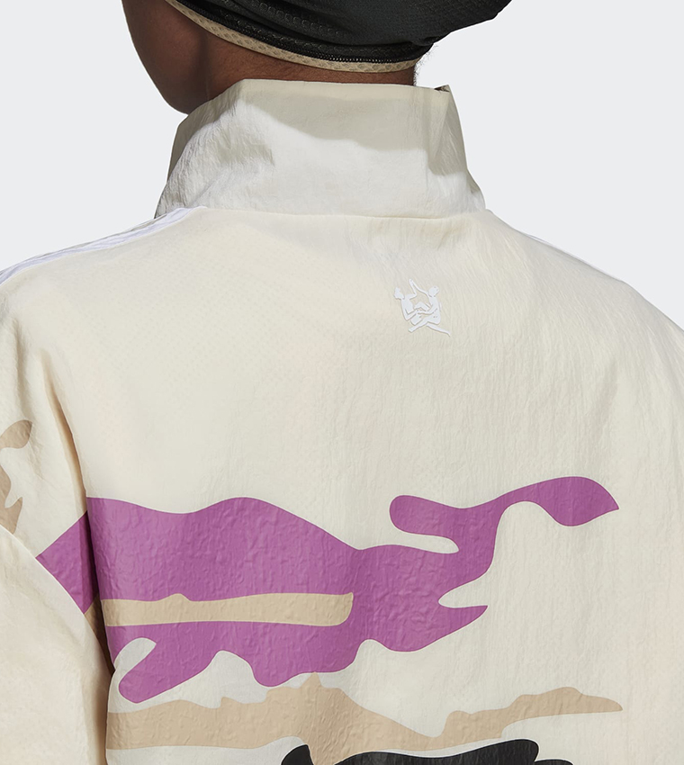 Printed Regular Fit Track Top