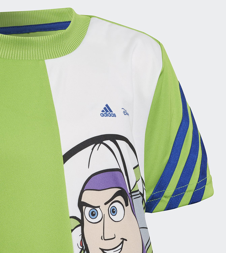 Buy Adidas X Disney Toy Story Summer Co Ord Set In Green