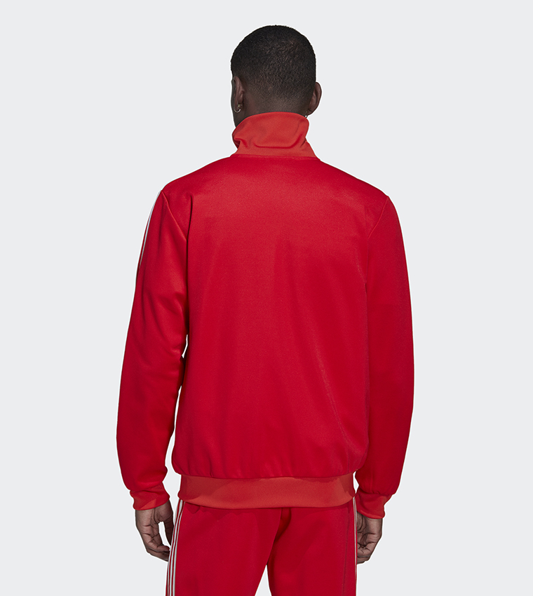 Beckenbauer Logo Embroidered Zippered Jacket