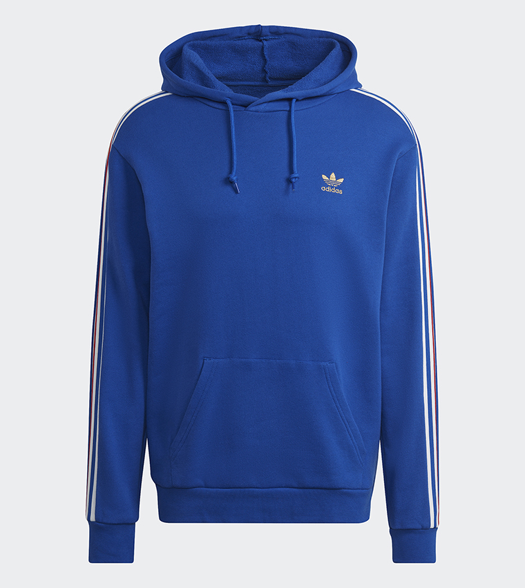 Buy Adidas FB Nation Long Sleeves Hoodie In Blue 6thStreet Saudi