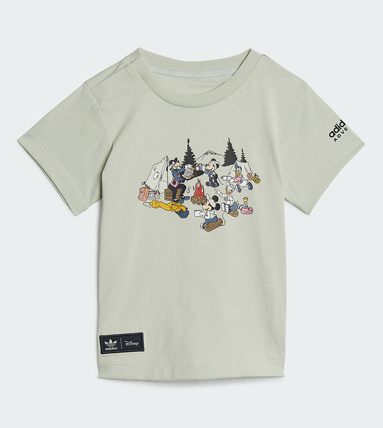 Buy Adidas Disney Mickey And Friends T Shirt In Grey 6thStreet Qatar