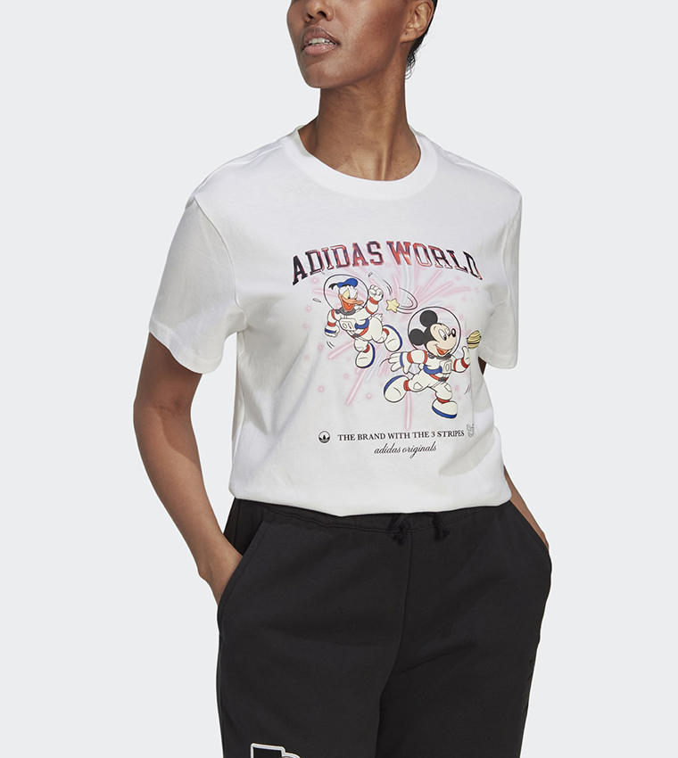Adidas disney t shirt discount