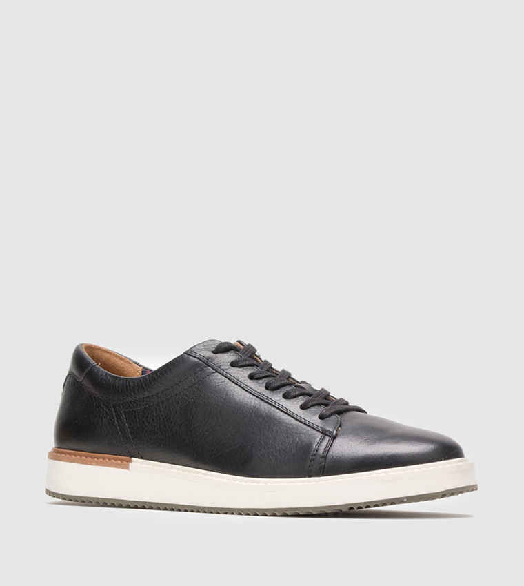 Buy Hush Puppies Heath Lace Up Sneakers In Black 6thStreet UAE