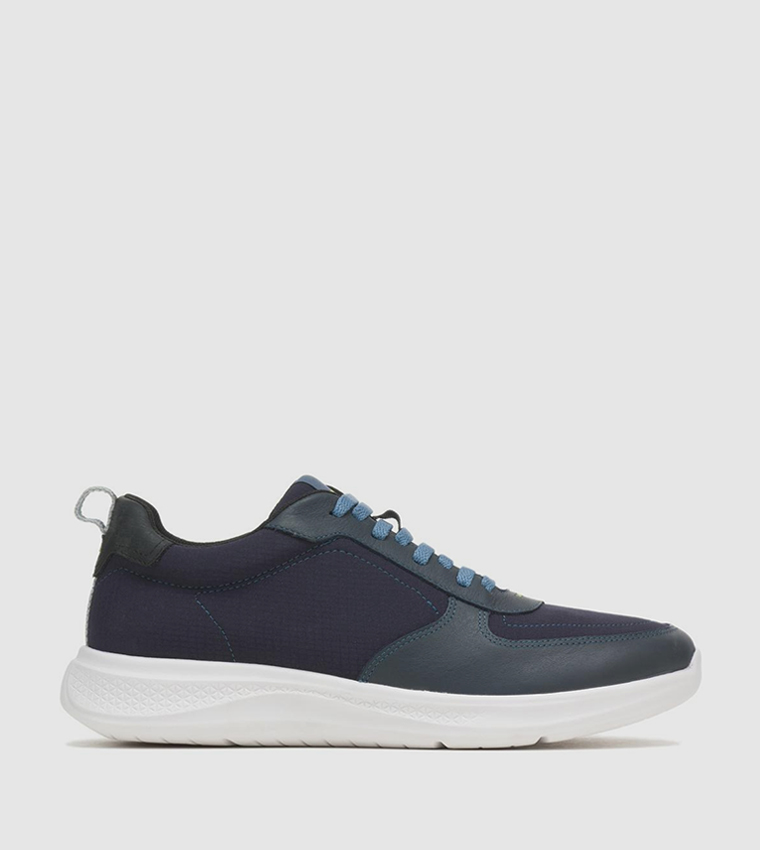 Buy Hush Puppies Elevate Laceup Shoes In NAVY BLUE | 6thStreet UAE