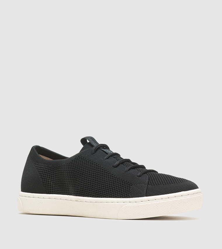 Buy Hush Puppies The Good Round Toe Low Top Sneakers In Black 6thStreet UAE