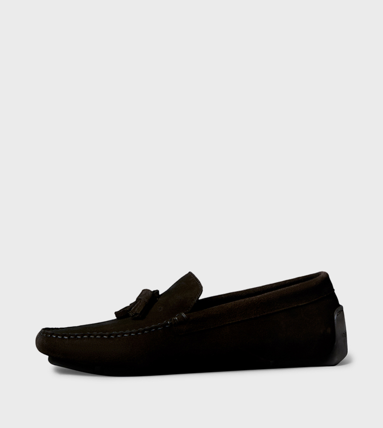 Round Toe Tassels Loafers