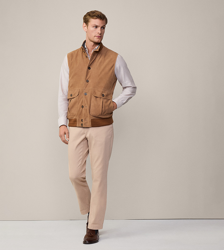 Solid Slim Fit Chinos