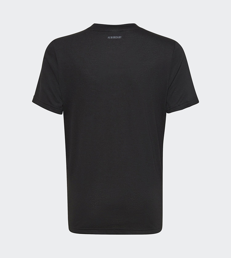 Buy Adidas Aeroready Hiit Prime Graphic T Shirt In Black