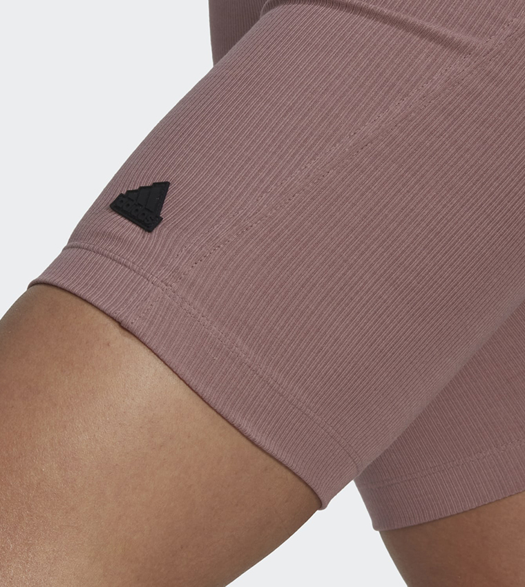 Rib Biker Shorts
