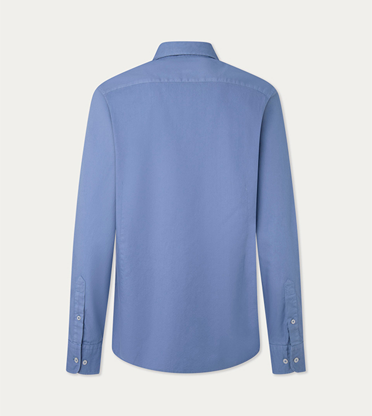 Logo Embroidered Oxford Shirt