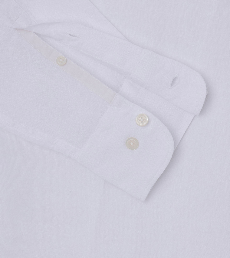 Logo Embroidered Long Sleeves Shirt