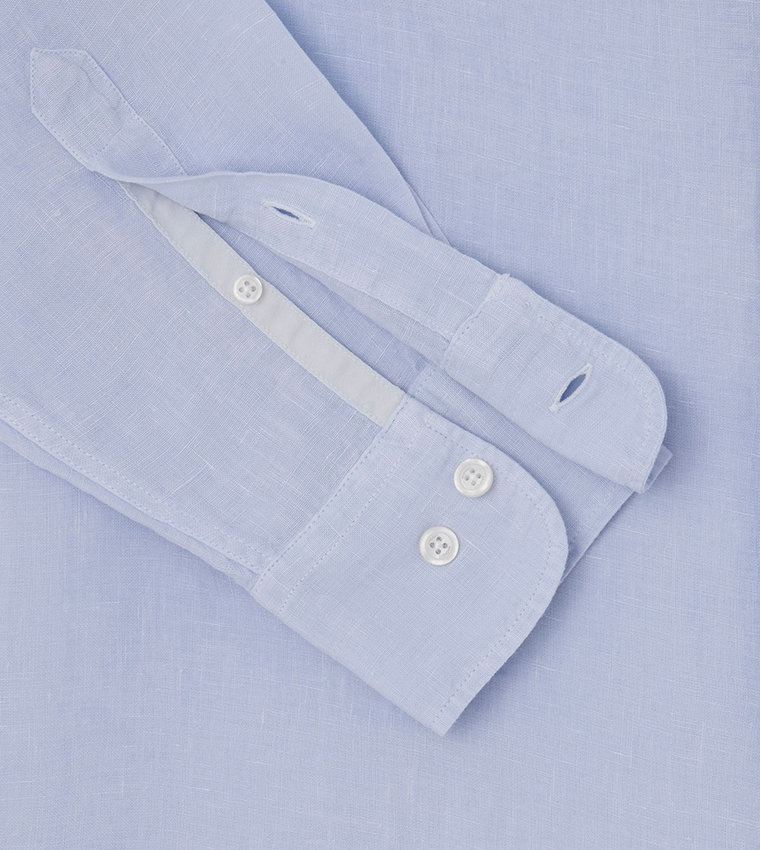 Logo Embroidered Long Sleeves Shirt